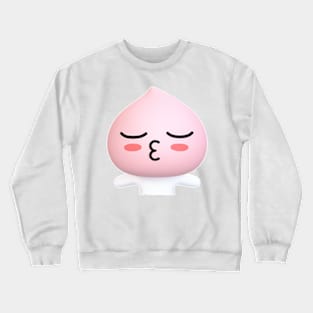 KakaoTalk Friends Apeach Kiss Kiss Crewneck Sweatshirt